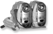 Stereoscopic video camera consisting of two Sony DCR-HC40